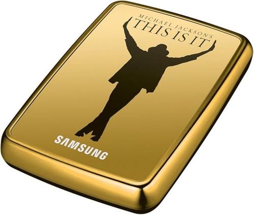 Michael Jackson Dit is de 500 GB GOLD Edition harde schijf, Computers en Software, Harde schijven, Zo goed als nieuw, Laptop, Extern