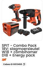 Pack Combo Spit 18V !!!!, Bricolage & Construction, Outillage | Foreuses, Enlèvement ou Envoi