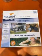 Nesling floor support vloerbevestiging pergola 9x2stuks, Ophalen, Nieuw