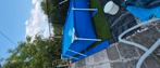 Intex 3x2 zwembad met pomp en zeil, Jardin & Terrasse, Piscines, 200 à 400 cm, Comme neuf, Enlèvement, Rectangulaire