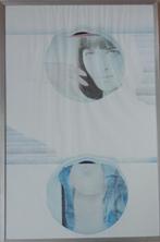 POL MARA / SPIEGELBEELDEN / ORIGINEEL WERK / 111x73cm KADER, Antiek en Kunst, Ophalen