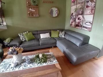 Salon en cuire, Enlèvement, Comme neuf, Cuir