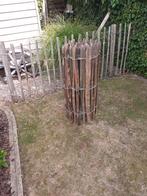 Kastanje houten schutting, Tuin en Terras, Tuinhekken en Hekwerk, Ophalen, Gebruikt, Hout