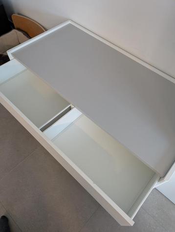 Ikea DUNDRA Speeltafel met opbergruimte, wit/grijs beschikbaar voor biedingen
