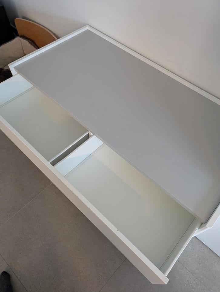 Ikea DUNDRA Speeltafel met opbergruimte, wit/grijs, Kinderen en Baby's, Speelgoed | Speeltafels, Gebruikt, Ophalen