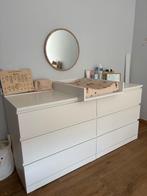 Meuble à langer, Enfants & Bébés, Chambre d'enfant | Commodes & Armoires, Comme neuf, 100 cm ou plus, Commode, Enlèvement