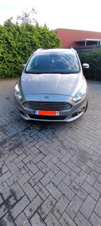 Ford S-max 7 plaatsen, 83000 km, jaar 2016, Auto's, Ford, Te koop, Zilver of Grijs, Emergency brake assist, 5 deurs