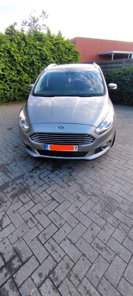 Ford S-max 7 plaatsen, 83000 km, jaar 2016, Autos, Ford, Particulier, S-Max, ABS, Phares directionnels, Régulateur de distance