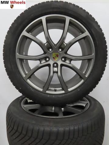 Originele Porsche 21 inch velgen Cayenne coupe winterbanden beschikbaar voor biedingen