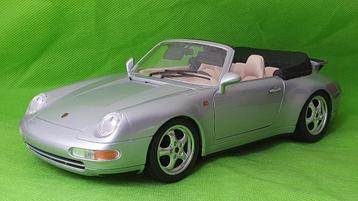 1/18 Porsche 911 Carrera cabriolet 1993 beschikbaar voor biedingen