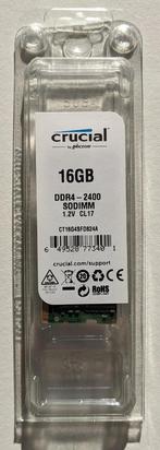 16 GB DDR4 2400 SODIMM cruciaal