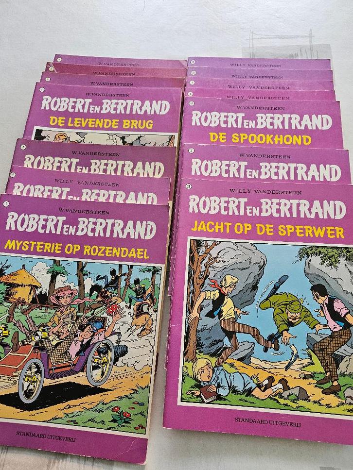Robert en Betrand, Boeken, Stripverhalen, Gelezen, Meerdere stripboeken, Ophalen of Verzenden