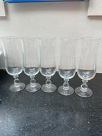 5 champagne glazen, Ophalen of Verzenden, Zo goed als nieuw, Glas, Glas of Glazen