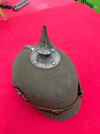 Pickelhaube - Duitse vilten helm WW1 -M1915, Ophalen, Landmacht, Helm of Baret