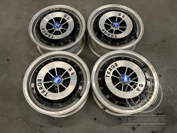 4x Targa B6 Velg 2-delig Unieke set geen BBS of Ronal 4x120?, 14 pouces, Véhicule de tourisme, Enlèvement, Utilisé