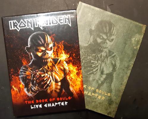 IRON MAIDEN - Book of souls:Live chapter (Deluxe 2CD Boxset), CD & DVD, CD | Hardrock & Metal, Coffret, Enlèvement ou Envoi