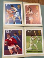 Britse postkaarten sport, Postzegels en Munten, Postzegels | Europa | UK, Ophalen of Verzenden