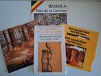 5 jaren 80 bier brochures België land van het bier, Verzamelen, Biermerken, Ophalen of Verzenden