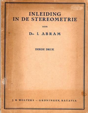 inleiding in de stereometrie drs. l. abram