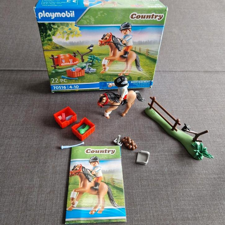 Playmobil Country, verzamelpony - zo goed als nieuw, Kinderen en Baby's, Speelgoed | Playmobil, Zo goed als nieuw, Ophalen of Verzenden