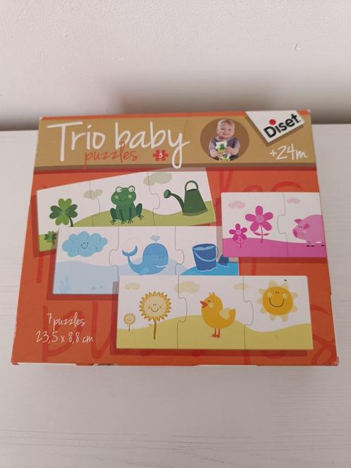 Babypuzzel, Kinderen en Baby's, Speelgoed | Kinderpuzzels, Gebruikt, 6 maanden tot 2 jaar, 10 tot 50 stukjes, Ophalen of Verzenden