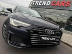 Audi A6 45TDI AUTO. 3X S-LINE QUATTRO SHADOWLOOK CAM 360 GA1, Automaat, Zwart, Blauw, 170 kW