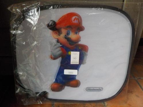 2 Nintendo Mario zonneschermen voor in auto - NIEUW - 2010, Games en Spelcomputers, Games | Nintendo NES, Nieuw, Ophalen of Verzenden