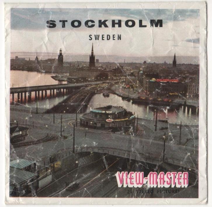 View-master Stockholm Zweden C 510, Antiek en Kunst, Antiek | Speelgoed, Ophalen of Verzenden