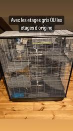 Cage rongeur rat Zeno 3 + Zeno 2 en don, Dieren en Toebehoren, 90 cm of meer, Kooi, Hamster, 75 tot 110 cm
