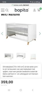 Bed bopita wit/ naturel, Kinderen en Baby's, Ophalen of Verzenden, Zo goed als nieuw
