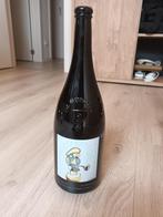 gesigneerde fles Sint-Bernardus door Kamagurka, Ophalen of Verzenden, Gebruikt, Flesje(s), Overige merken