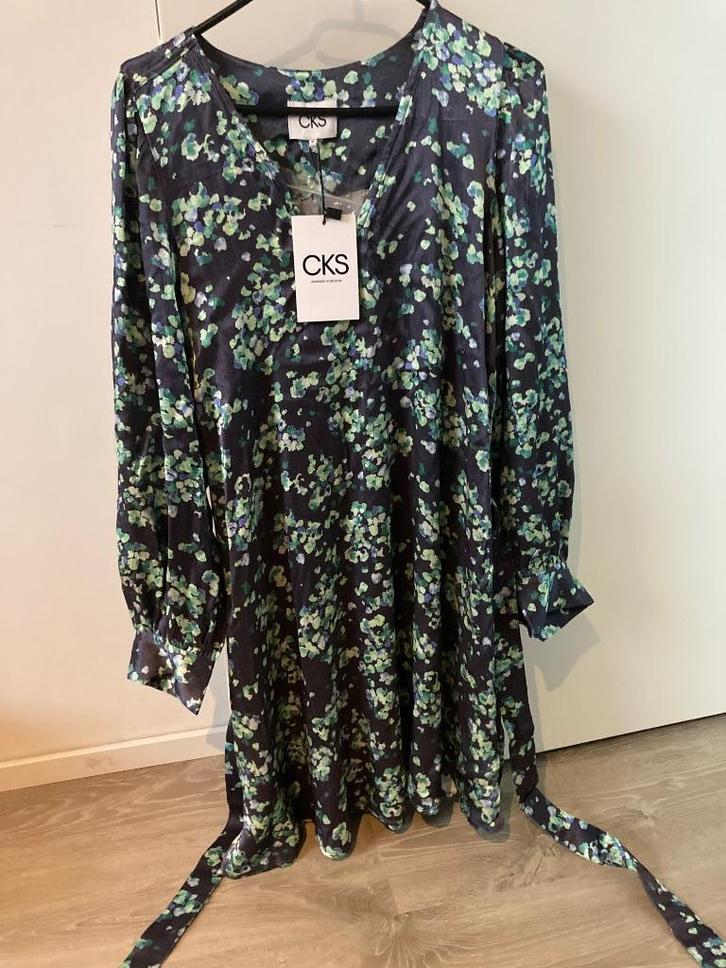 Cks jurk maat 38 nieuw!, Kleding | Dames, Jurken, Nieuw, Maat 38/40 (M), Blauw, Boven de knie, Ophalen of Verzenden