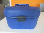 beauty case Samsonite, Comme neuf, Avec miroir(s), Bleu, Rigide