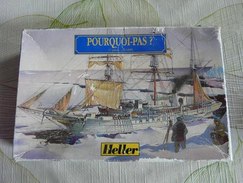 POURQUOI-PAS ? 1/400 HELLER, Hobby en Vrije tijd, Modelbouw | Boten en Schepen, Nieuw, Heller, Verzenden