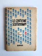 Mini-récit Spirou 100 : Le centième Schtroumpf (Peyo 1962), Gelezen, Ophalen of Verzenden, Peyo et Delporte, Eén stripboek