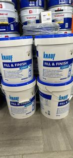 Knauf fill & finish 20kg, Doe-het-zelf en Bouw, Ophalen of Verzenden, Nieuw