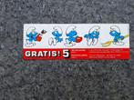 Peyo Smurfen Boss - Sticker 1, Verzamelen, Stripfiguren, Ophalen of Verzenden, Smurfen, Gebruikt, Plaatje, Poster of Sticker
