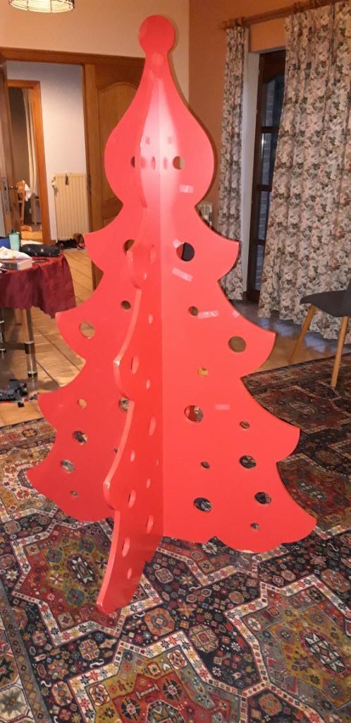 Kerstboom, Huis en Inrichting, Overige Huis en Inrichting, Gebruikt, Ophalen