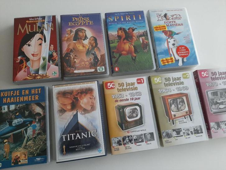 VIDEOCASETTES VHS, Cd's en Dvd's, VHS | Kinderen en Jeugd, Nieuw in verpakking, Tekenfilms en Animatie, Ophalen of Verzenden