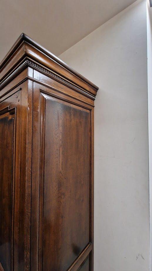 Halkast - vestiairekast in kopie antiek, Antiek en Kunst, Antiek | Meubels | Kasten, Ophalen