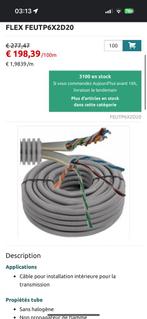 Double câble utp cat 6, Bricolage & Construction, Électricité & Câbles, Neuf