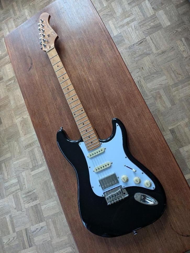 fazley Stratocaster sunset series dawn hss, Muziek en Instrumenten, Snaarinstrumenten | Gitaren | Elektrisch, Zo goed als nieuw