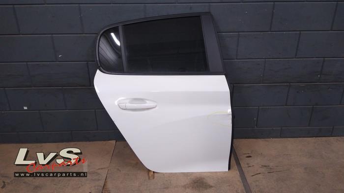 Portier 4Deurs rechts-achter van een Peugeot 208 (EWP), Auto-onderdelen, Carrosserie, Deur, Peugeot, Gebruikt, 3 maanden garantie