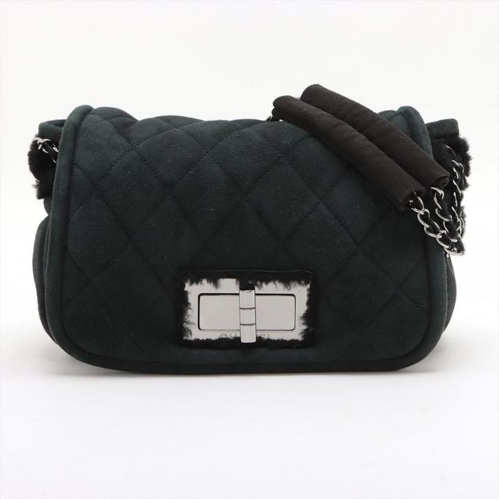 Sac Chanel matelassé 2.55 vintage, Bijoux, Sacs & Beauté, Sacs | Sacs Femme, Utilisé, Sac à main, Noir, Envoi