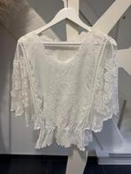 witte kanten ibiza bloes nieuw onesize, Ophalen of Verzenden, Nieuw, Wit
