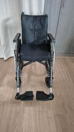 Plooibare rolstoel Vermeiren V500, Diversen, Rolstoelen, Ophalen, Inklapbaar, Zo goed als nieuw, Handbewogen rolstoel