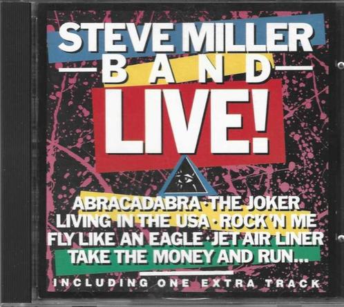 CD Steve Miller Band – Live !, Cd's en Dvd's, Cd's | Rock, Zo goed als nieuw, Poprock, Ophalen of Verzenden
