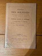 Notenleerboekje Solfège des Solfèges 3A, Ophalen of Verzenden, Gelezen, Overige onderwerpen, Henry Lemoine