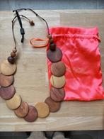 Halsketting  Mayerline, Handtassen en Accessoires, Ophalen, Overige materialen, Verstelbaar, Bruin