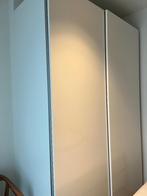 Kledingkast, Huis en Inrichting, Ophalen, Wit hoogglans, 100 tot 150 cm, 200 cm of meer
